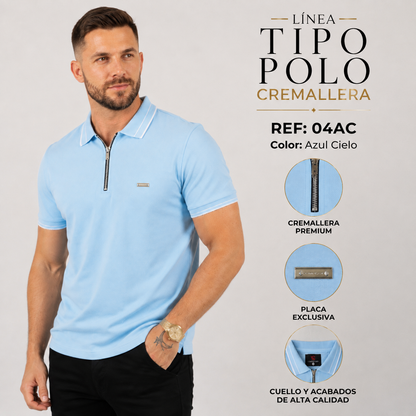 Tipo Polo Cremallera Ref 04
