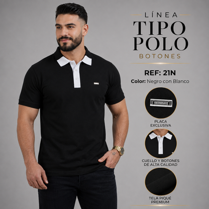 Camiseta Tipo Polo COMPLOT REF: 00