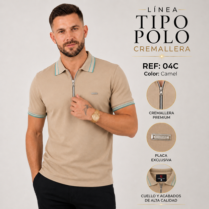 Tipo Polo Cremallera Ref 04