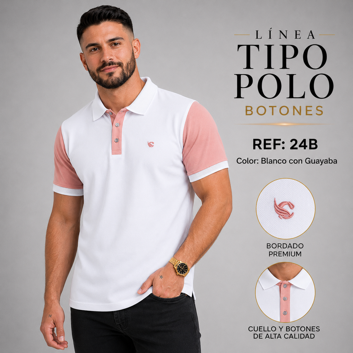 Camiseta Tipo Polo COMPLOT REF: 00