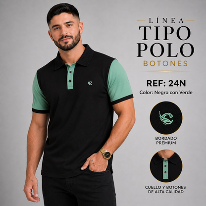 Camiseta Tipo Polo COMPLOT REF: 00