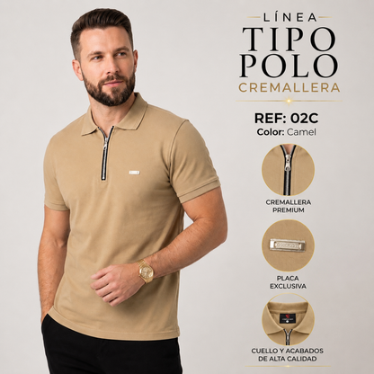 Tipo Polo Cremallera Ref 02