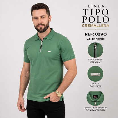Tipo Polo Cremallera Ref 02