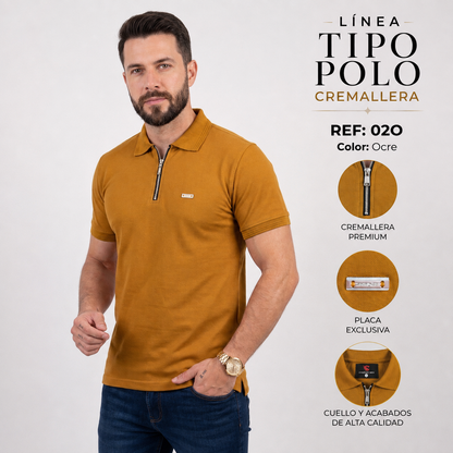 Tipo Polo Cremallera Ref 02